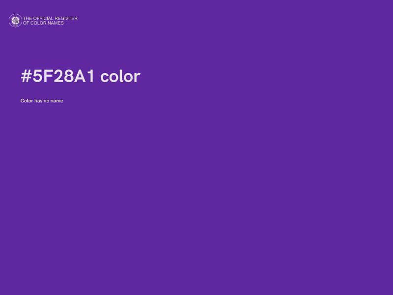 #5F28A1 color image