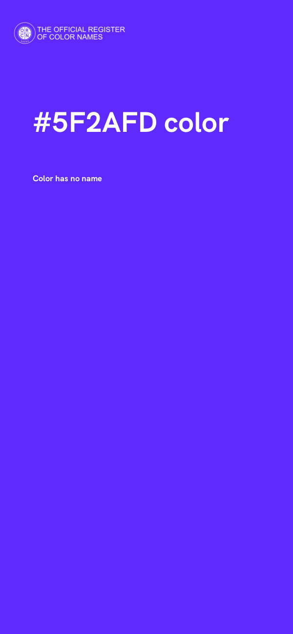 #5F2AFD color image