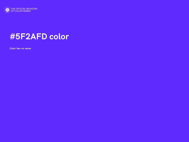 #5F2AFD color image