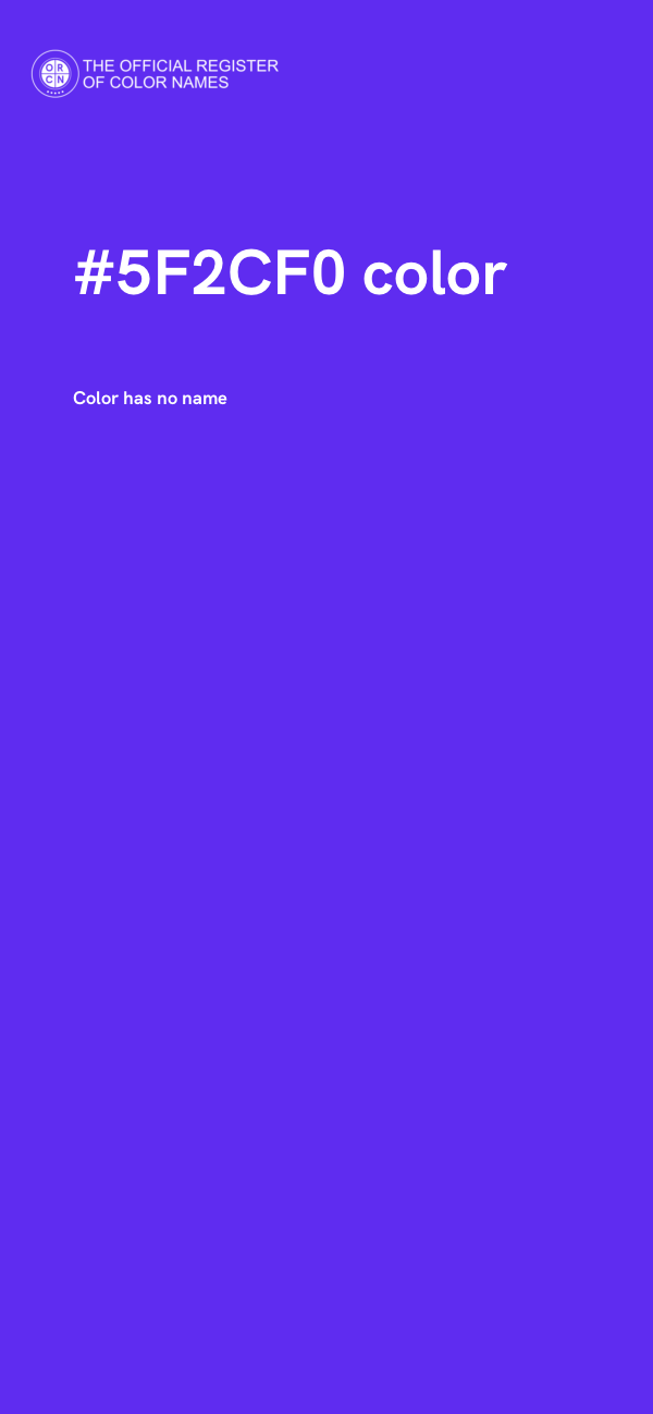 #5F2CF0 color image