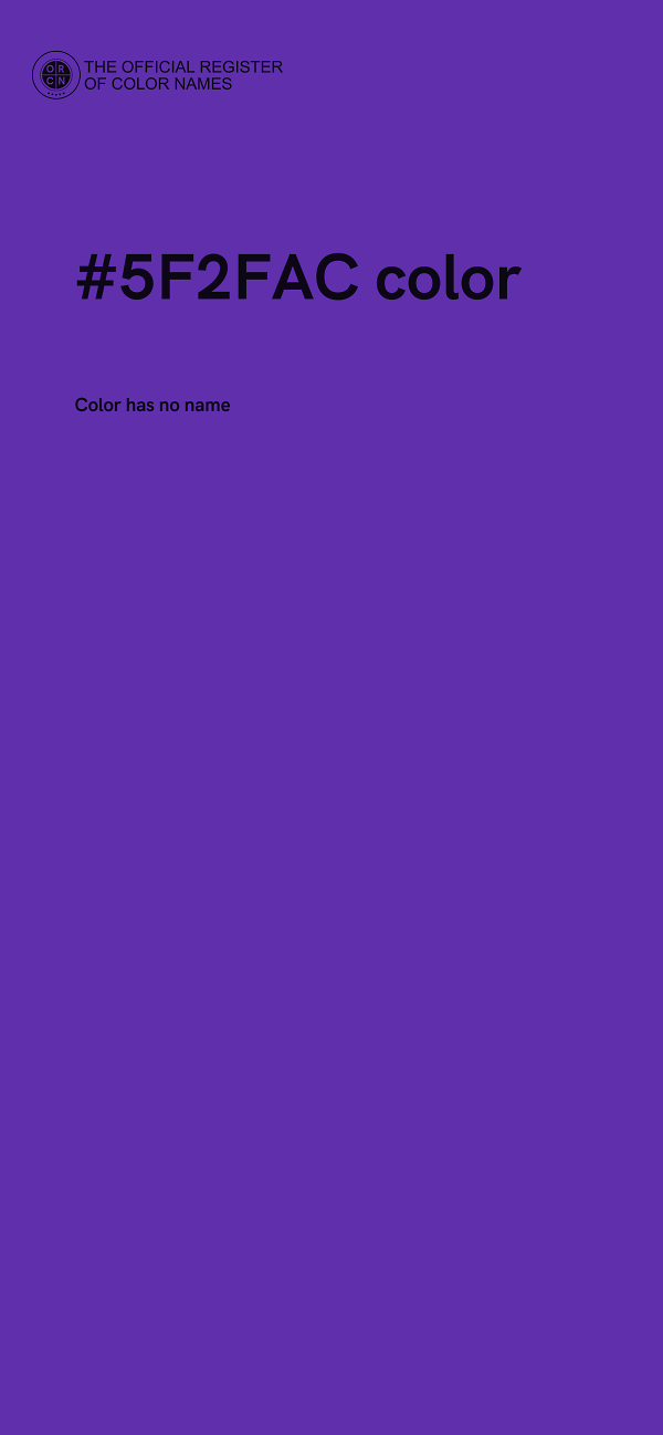 #5F2FAC color image