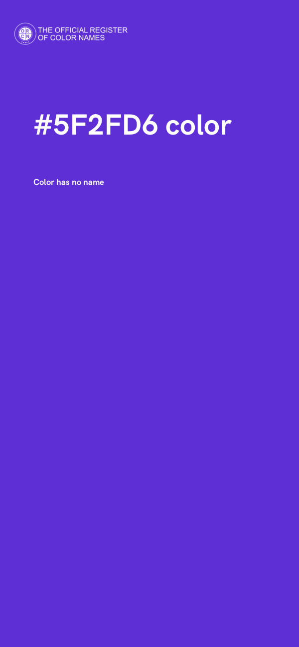 #5F2FD6 color image