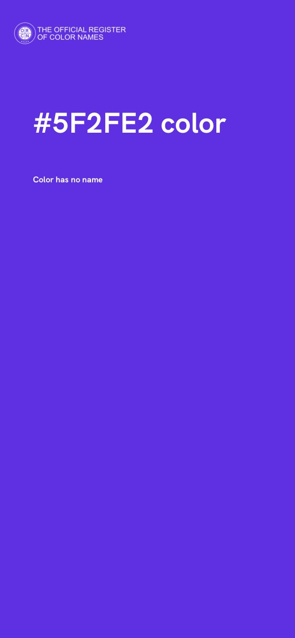 #5F2FE2 color image
