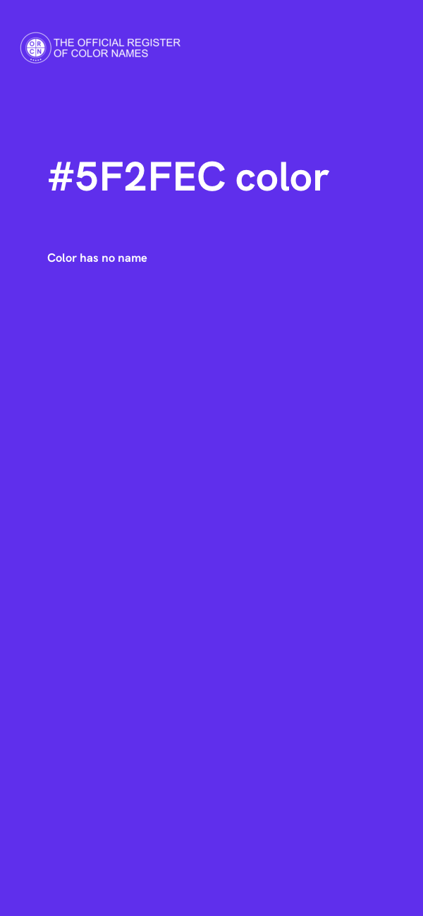 #5F2FEC color image