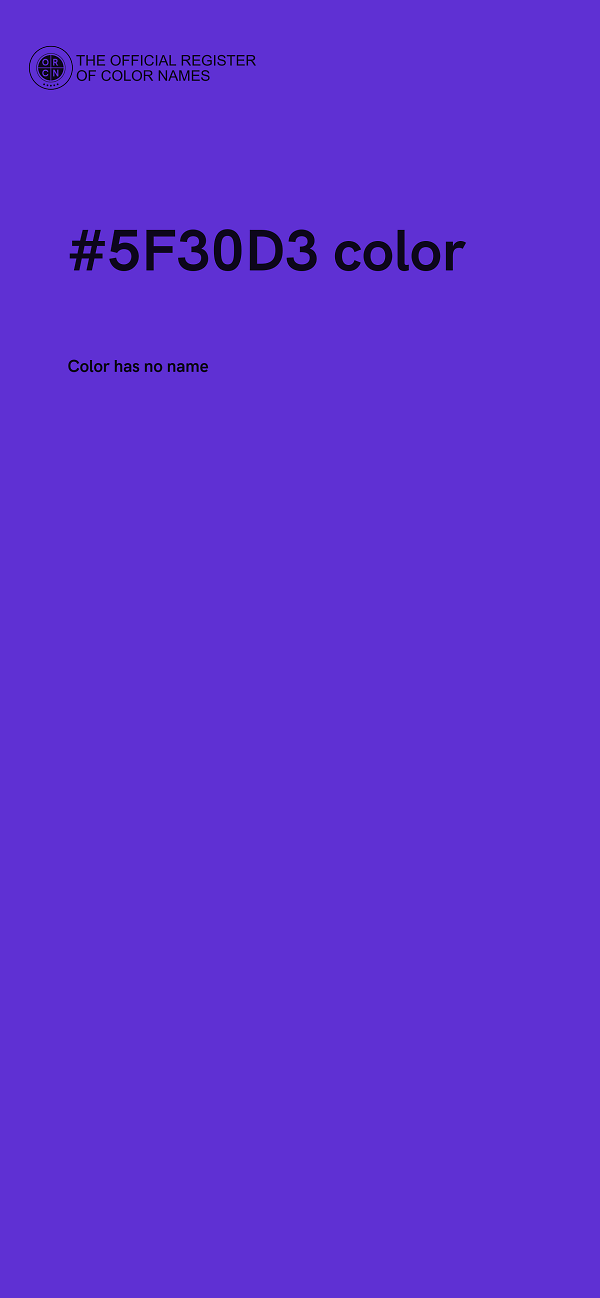 #5F30D3 color image