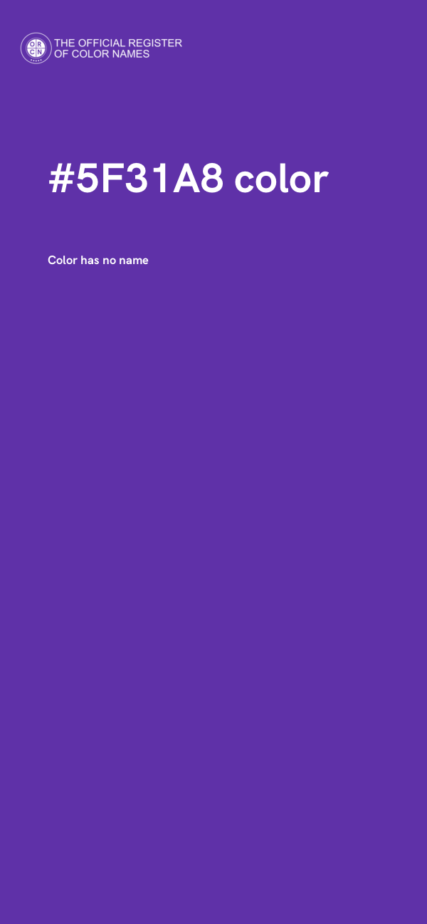 #5F31A8 color image