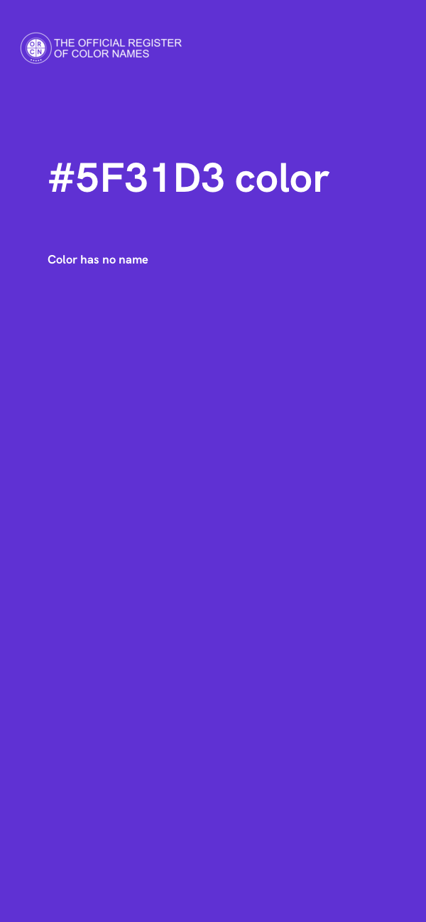 #5F31D3 color image