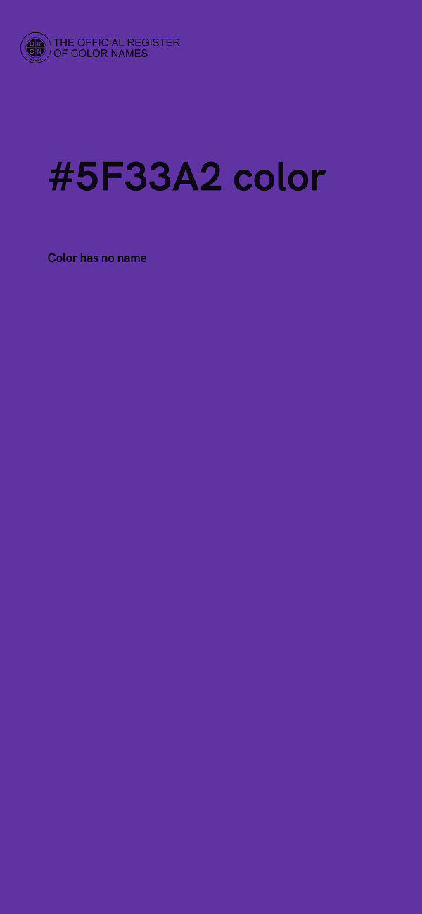 #5F33A2 color image