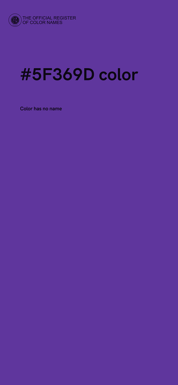 #5F369D color image