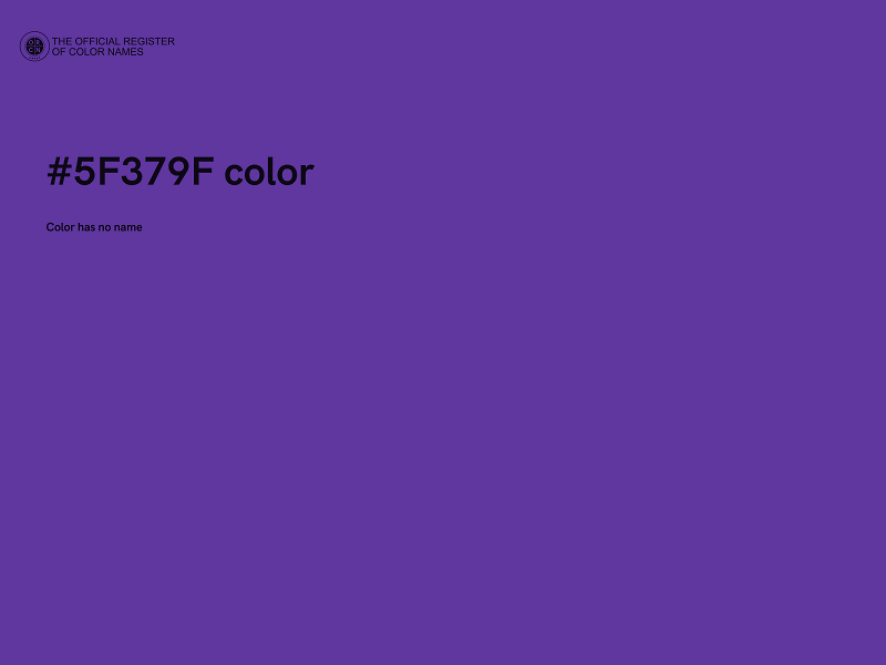 #5F379F color image