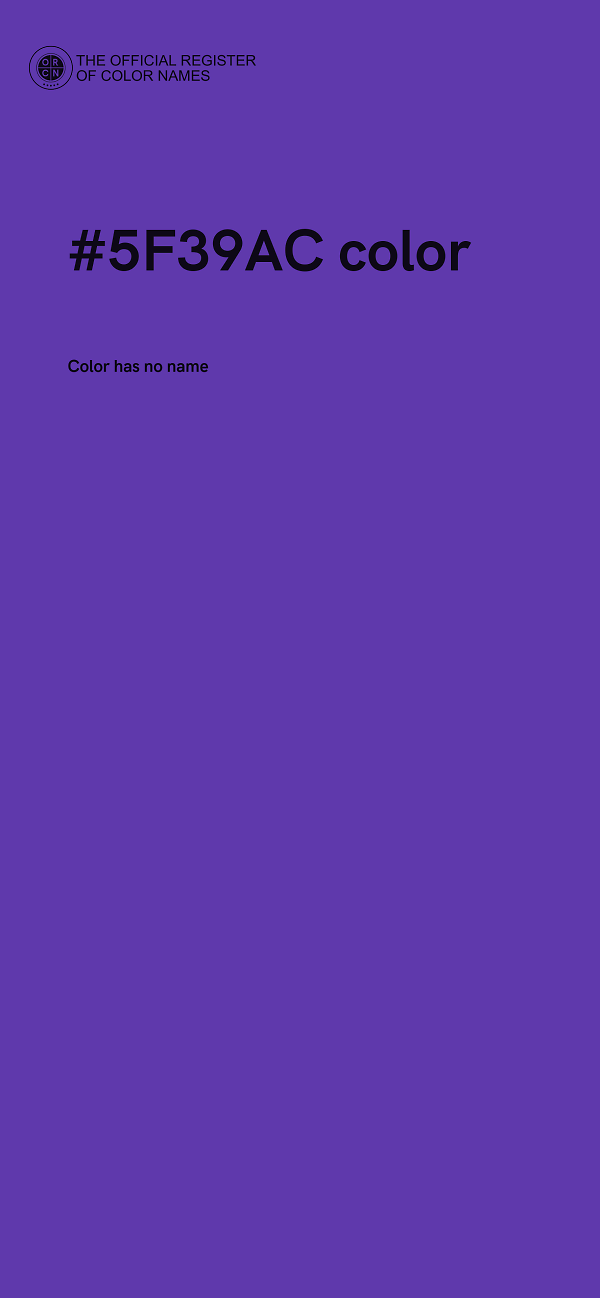 #5F39AC color image