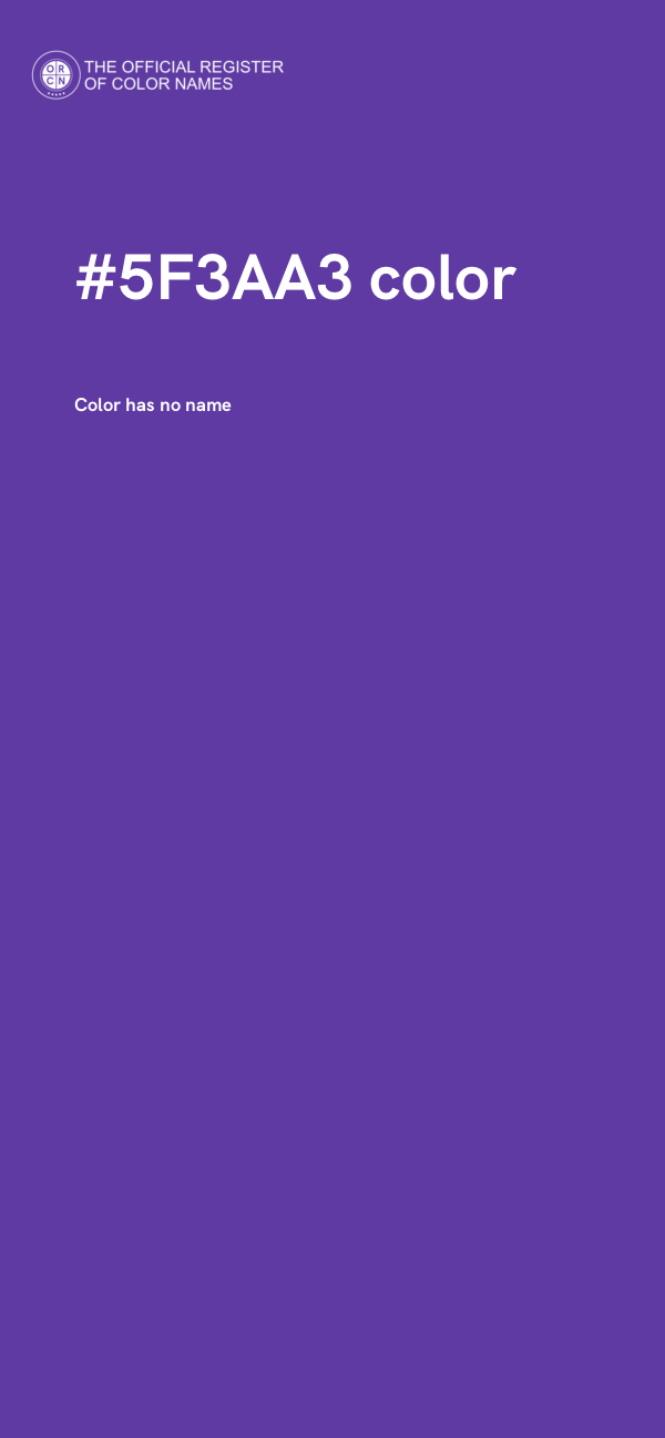 #5F3AA3 color image