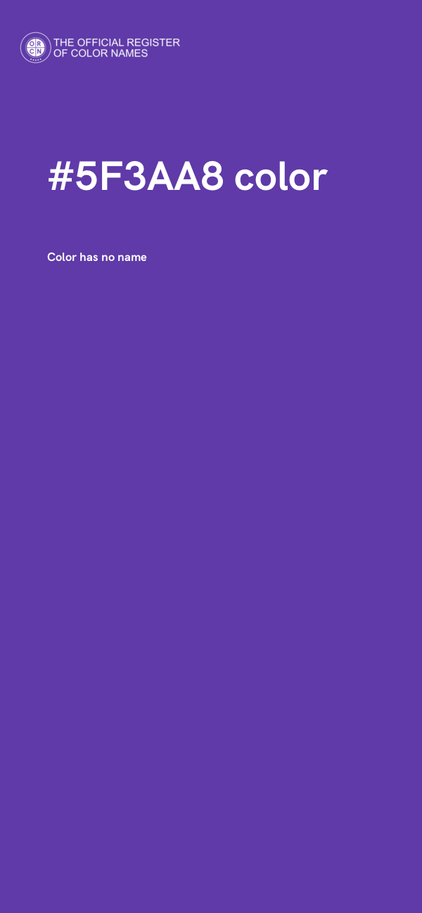 #5F3AA8 color image