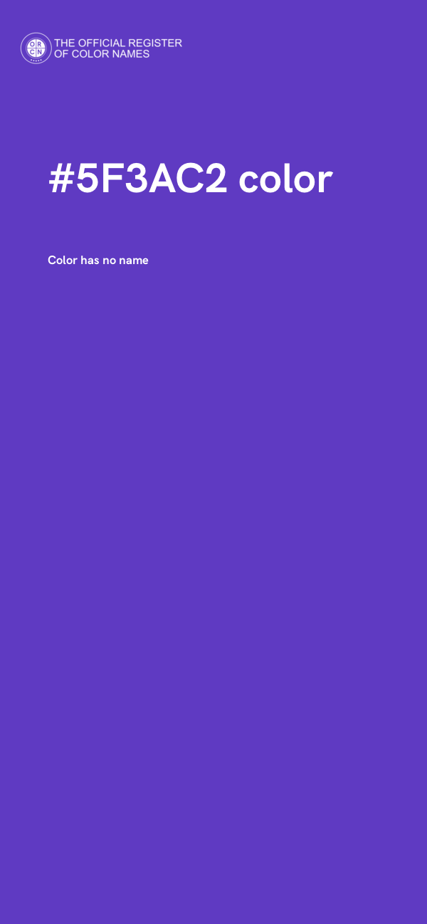 #5F3AC2 color image