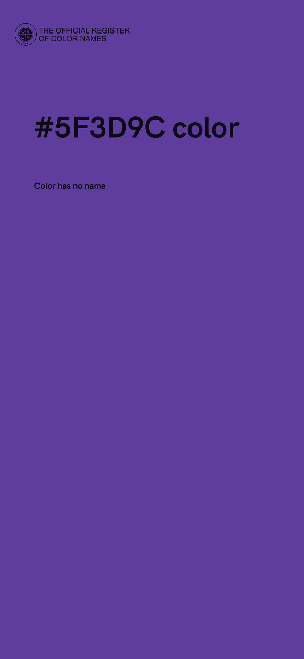 #5F3D9C color image