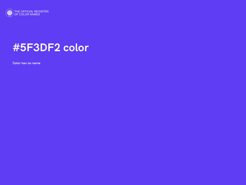 #5F3DF2 color image