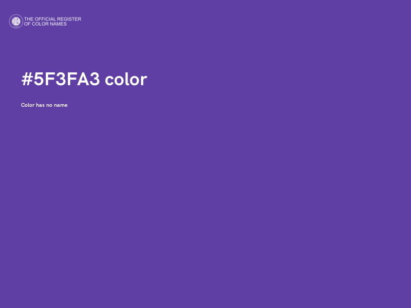 #5F3FA3 color image
