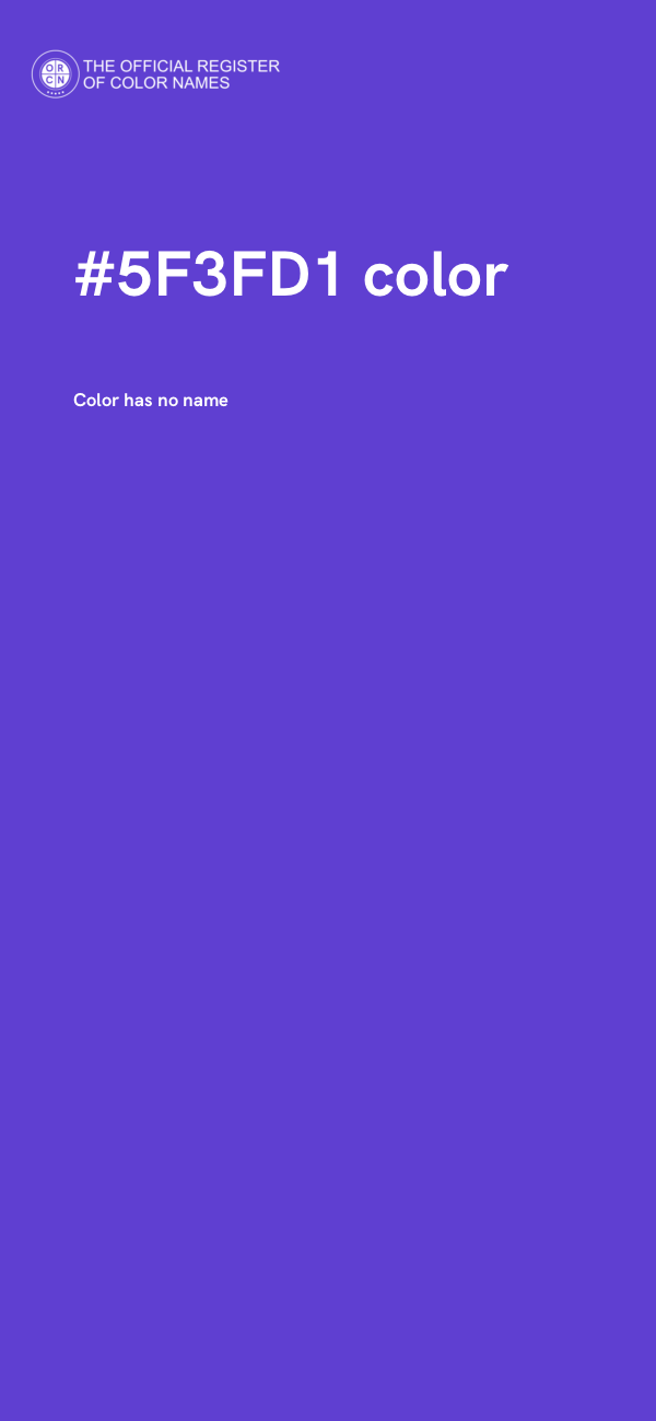 #5F3FD1 color image