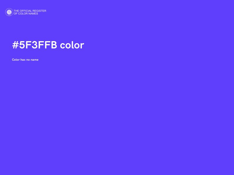 #5F3FFB color image