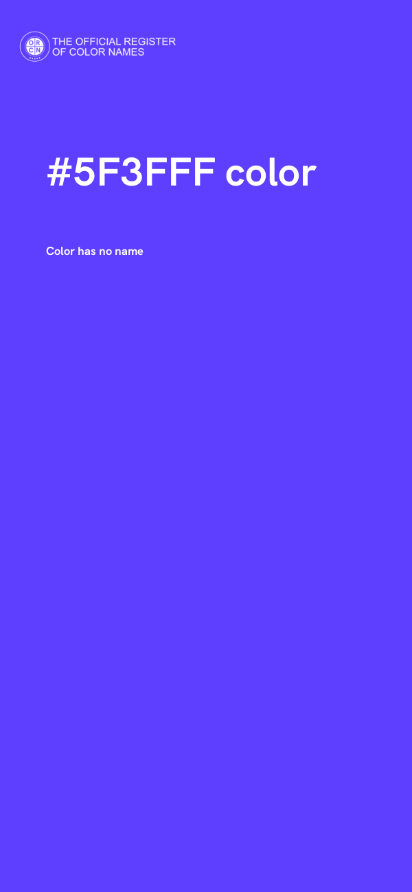 #5F3FFF color image
