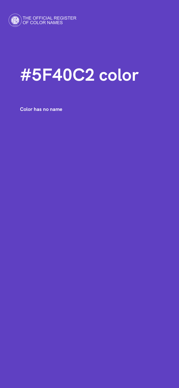 #5F40C2 color image