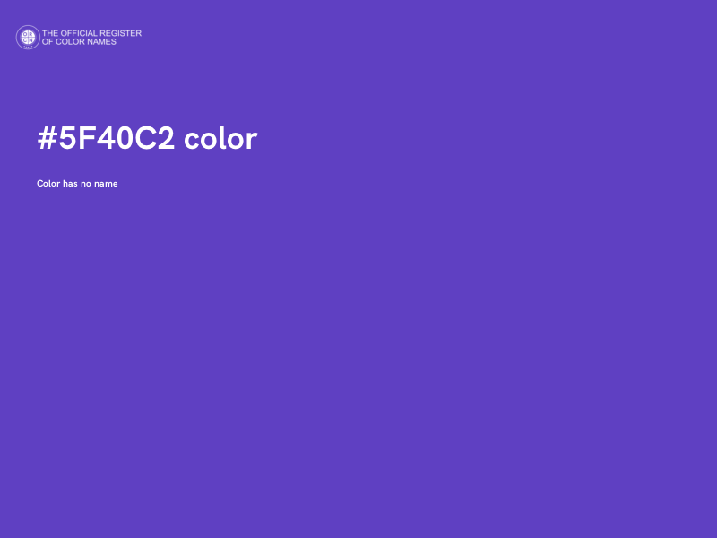 #5F40C2 color image