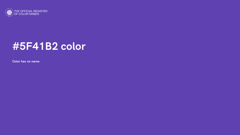 #5F41B2 color image