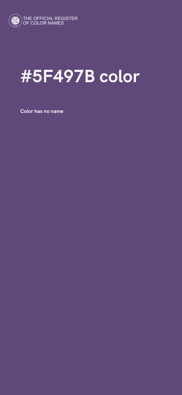 #5F497B color image