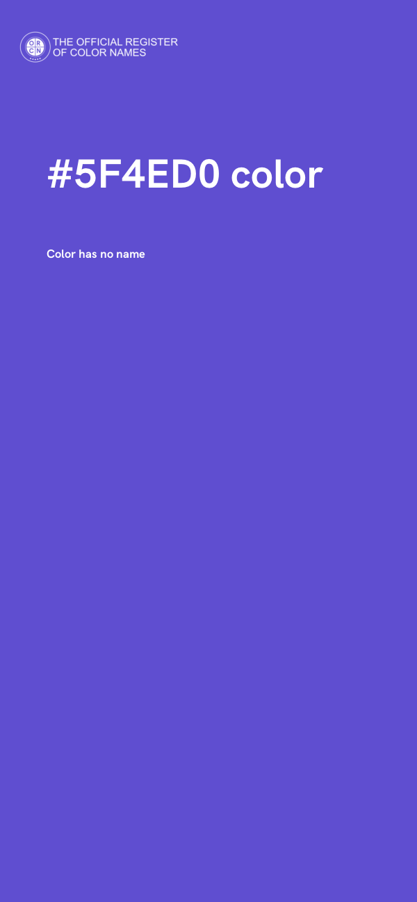 #5F4ED0 color image