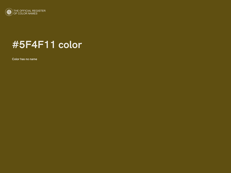 #5F4F11 color image