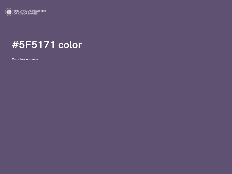 #5F5171 color image