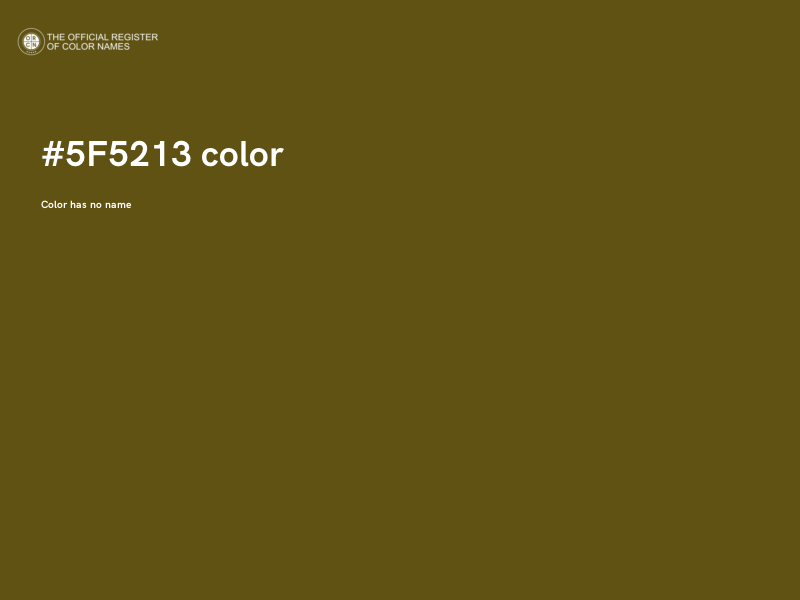 #5F5213 color image