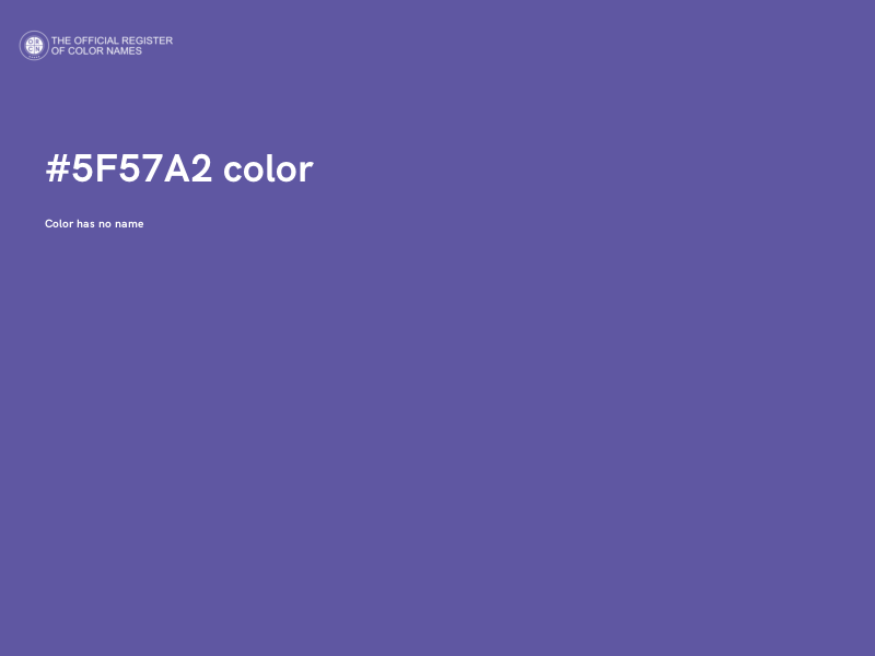 #5F57A2 color image