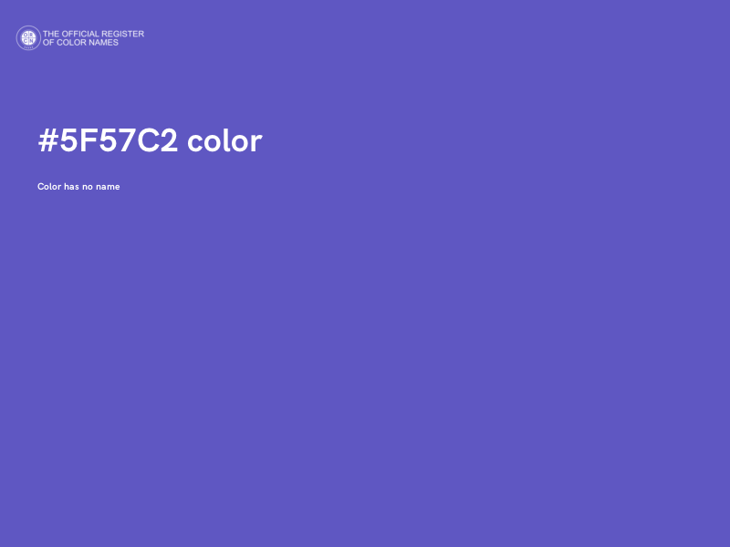 #5F57C2 color image