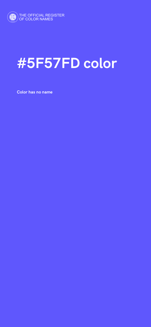 #5F57FD color image