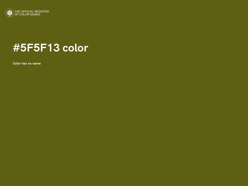 #5F5F13 color image