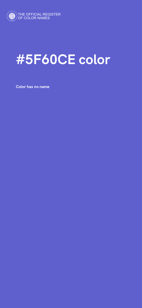 #5F60CE color image