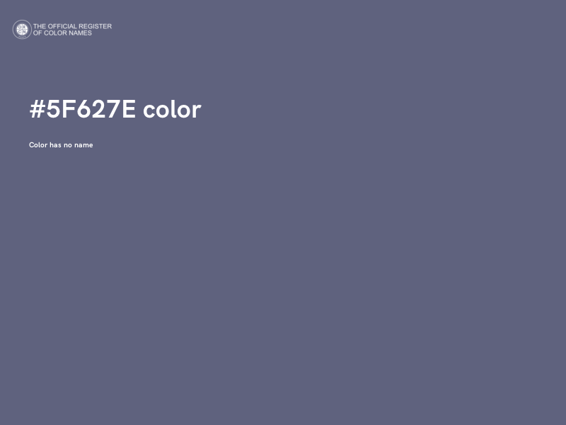 #5F627E color image