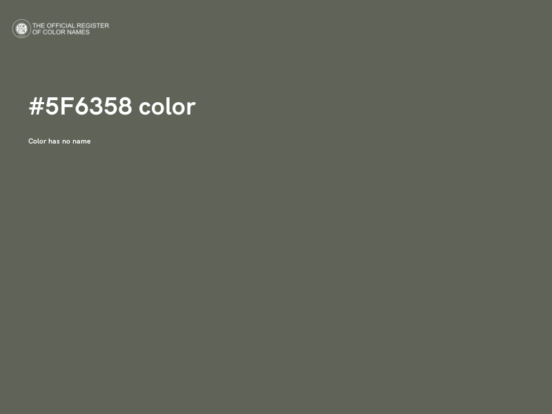 #5F6358 color image