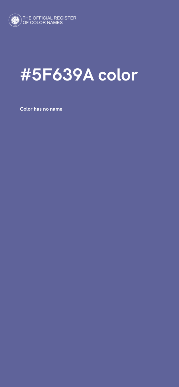 #5F639A color image