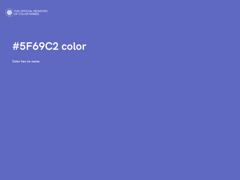 #5F69C2 color image