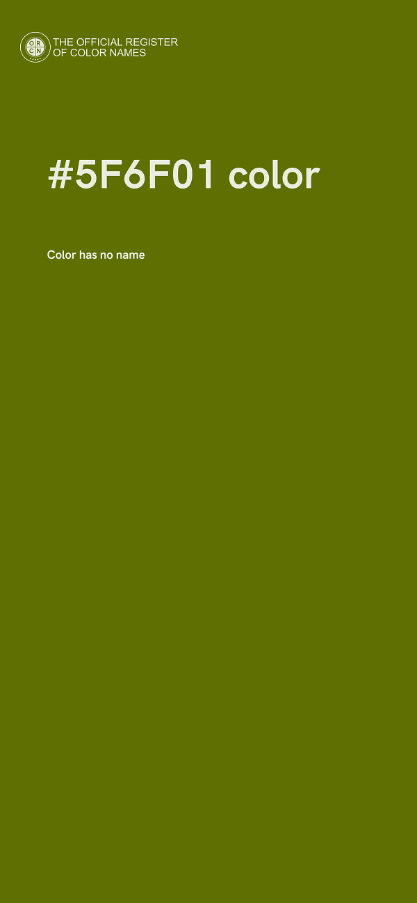 #5F6F01 color image