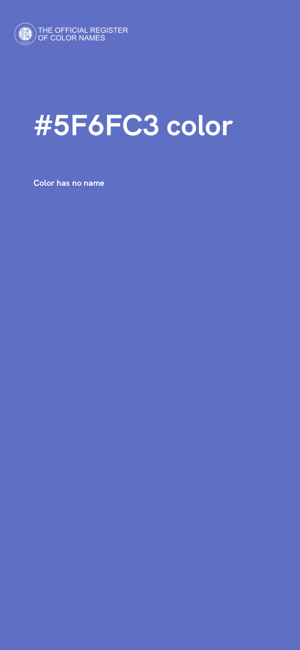#5F6FC3 color image