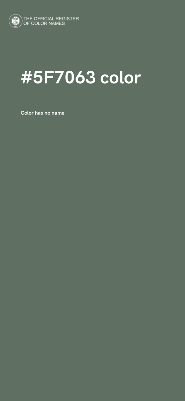#5F7063 color image
