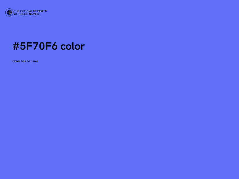 #5F70F6 color image