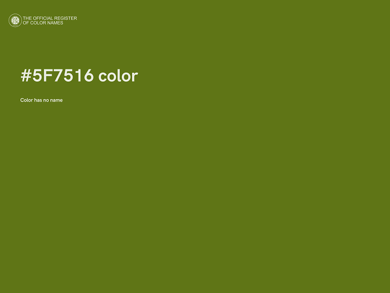 #5F7516 color image