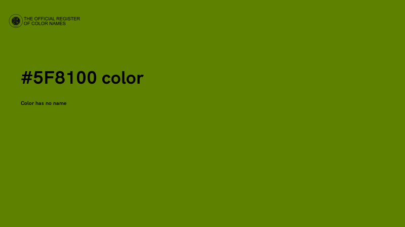 #5F8100 color image