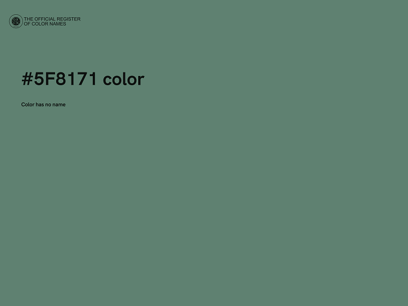 #5F8171 color image