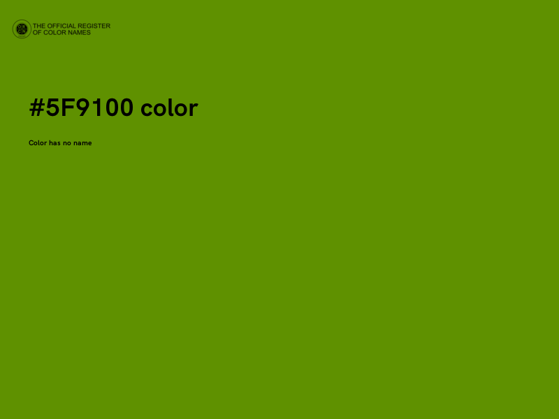 #5F9100 color image