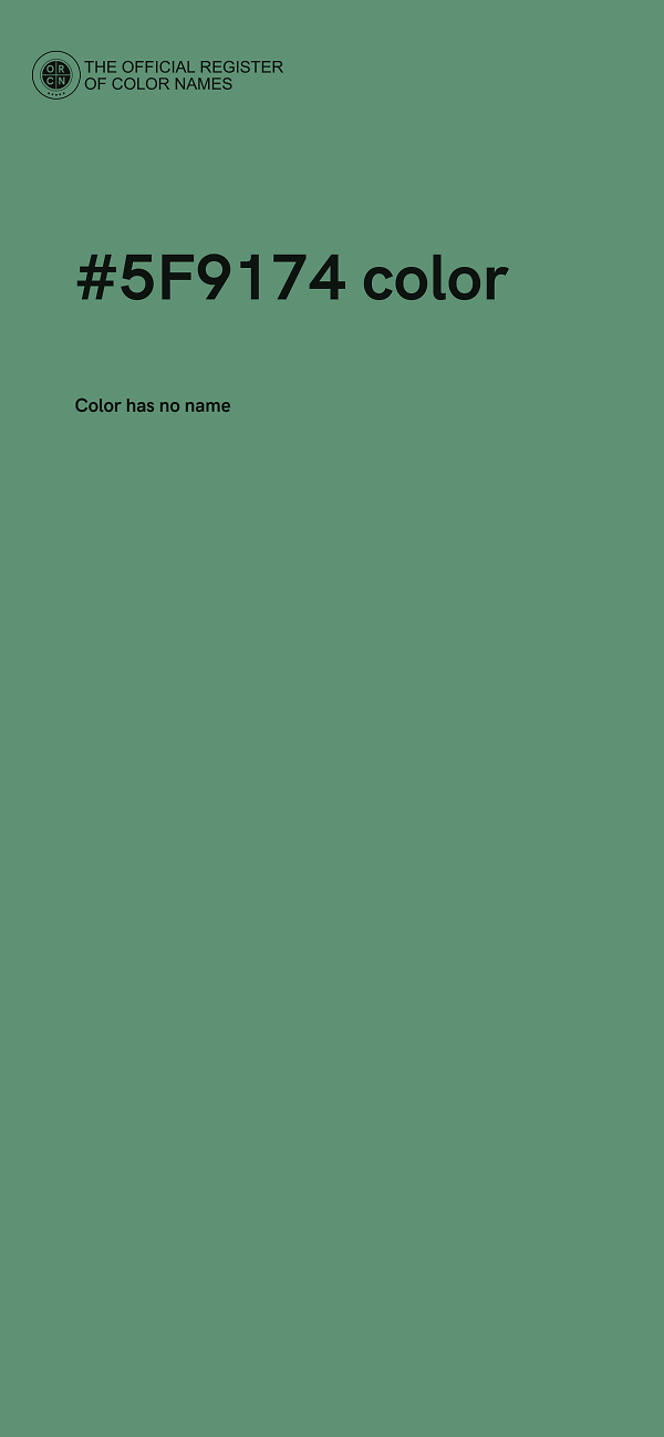 #5F9174 color image
